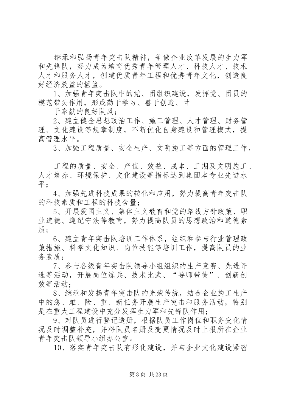 2024年青年突击队工作条例_第3页