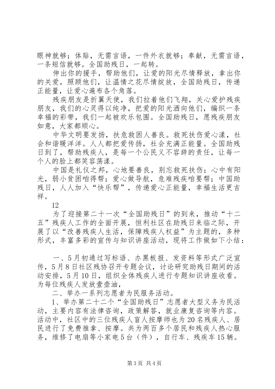 2024年镇全国助残日活动总结_第3页