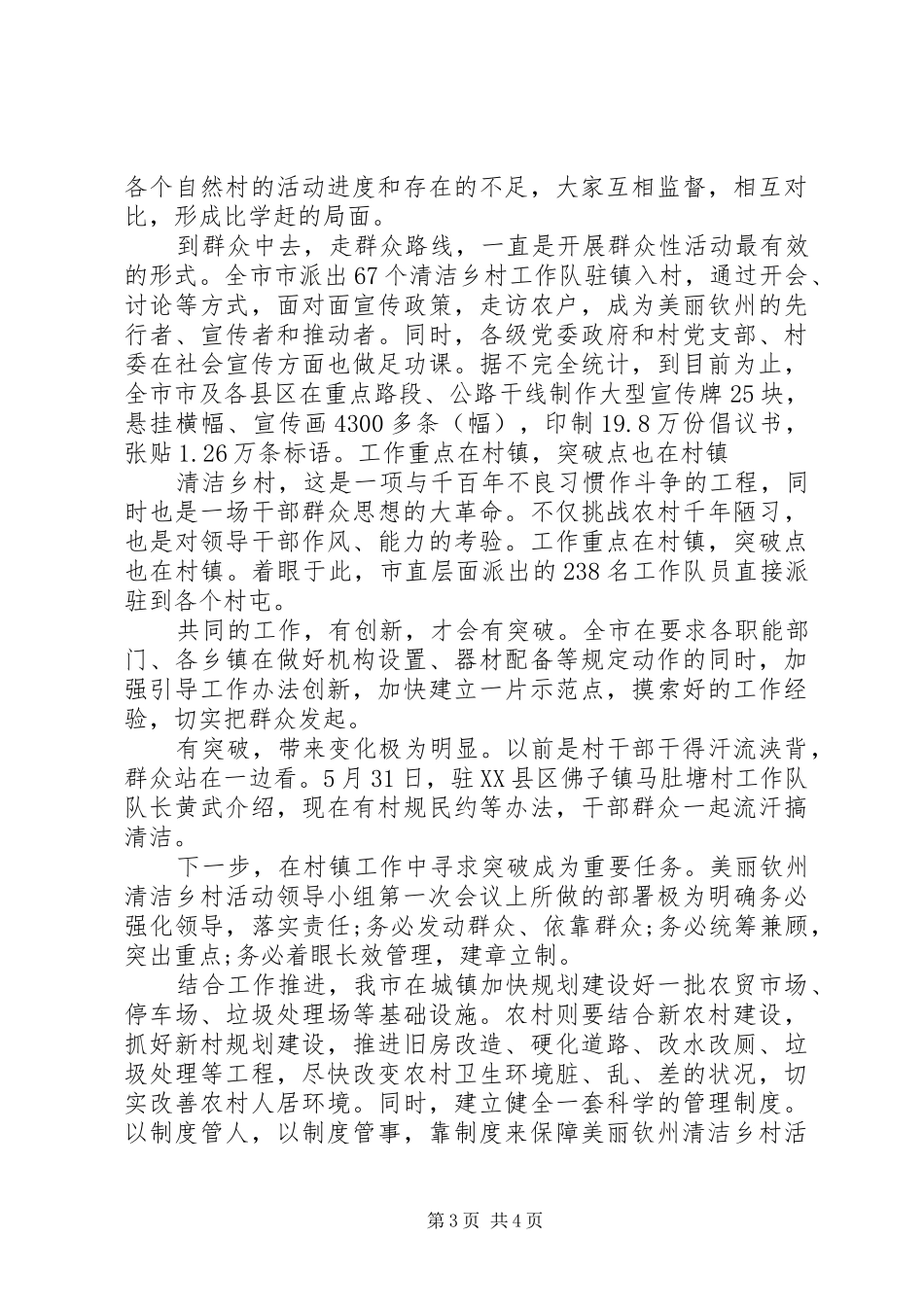 2024年清洁乡村工作总结_第3页