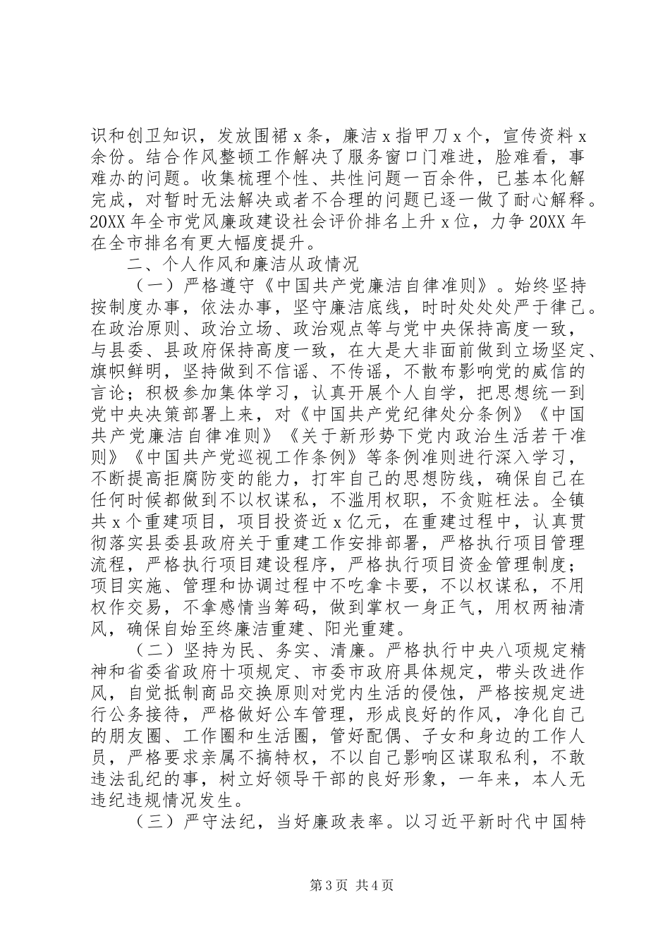 2024年镇长年度述责述廉报告_第3页