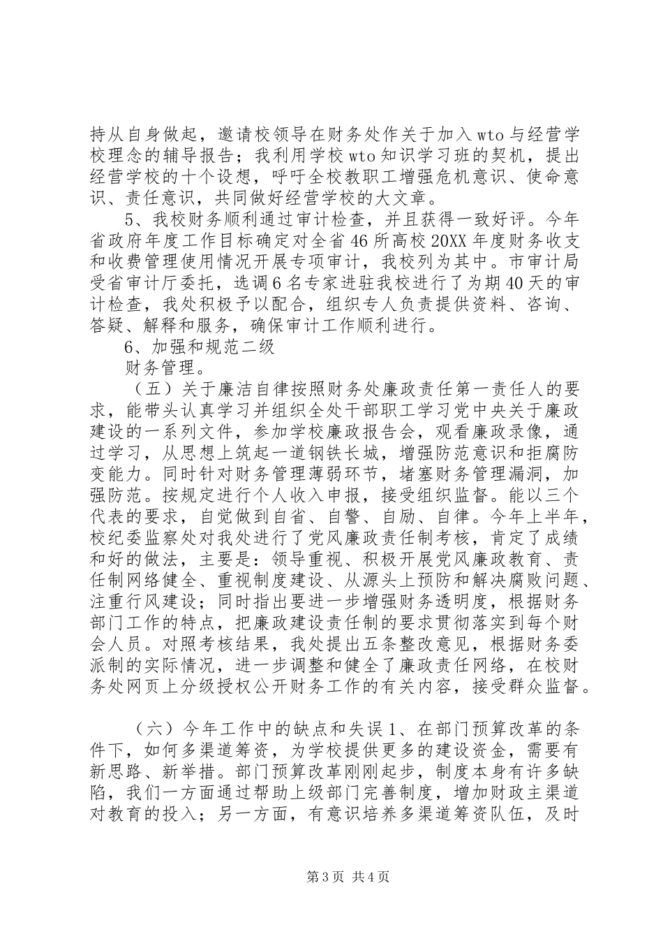 2024年学校财会个人工作总结_第3页