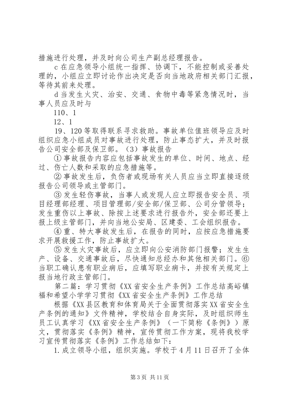 2024年贯彻安全生产条例措施_第3页