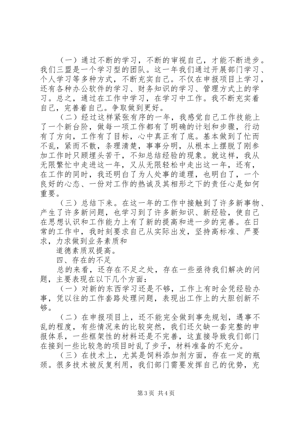 2024年规划项目部年终总结_第3页