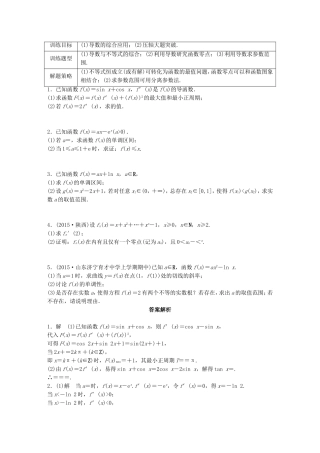 （江苏专用）高考数学 专题3 导数及其应用 23 导数与学科知识的综合应用 文-人教版高三数学试题