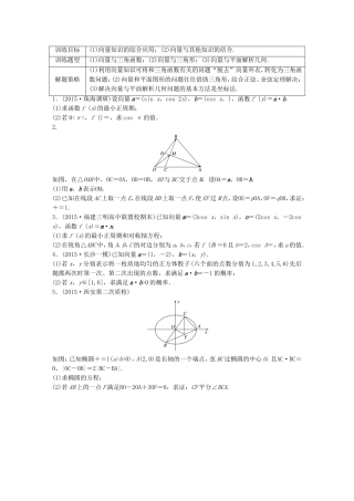 （江苏专用）高考数学 专题5 平面向量 37 平面向量的应用 理-人教版高三数学试题