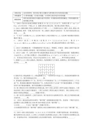 （江苏专用）高考数学 专题10 计数原、概率与统计 79 排列与组合 理-人教版高三数学试题