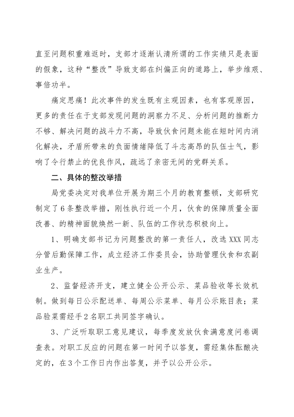 政治巡察问责检讨书_第3页