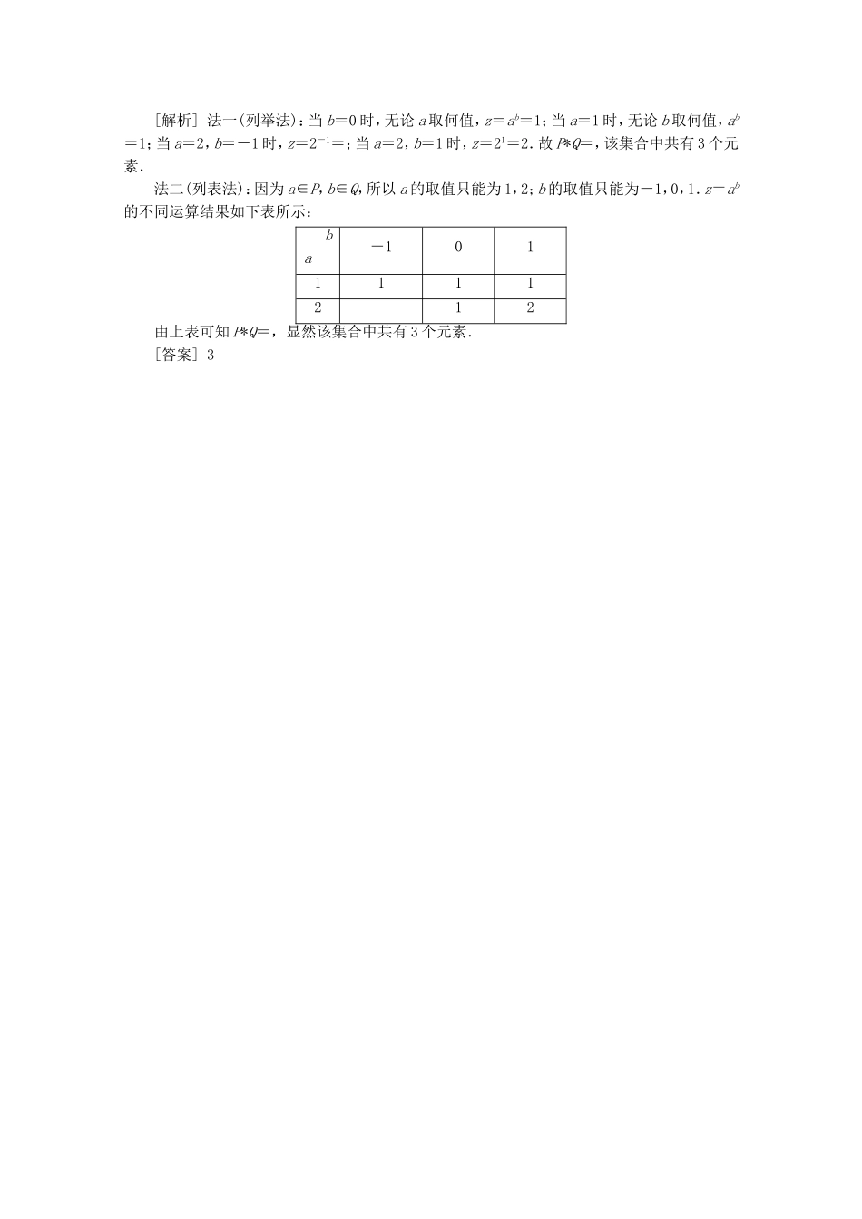 （江苏专用）高考数学二轮复习 专题一 集合、常用逻辑用语、不等式、函数与导数 第1讲 集合与常用逻辑用语练习 文 苏教版-苏教版高三数学试题_第3页
