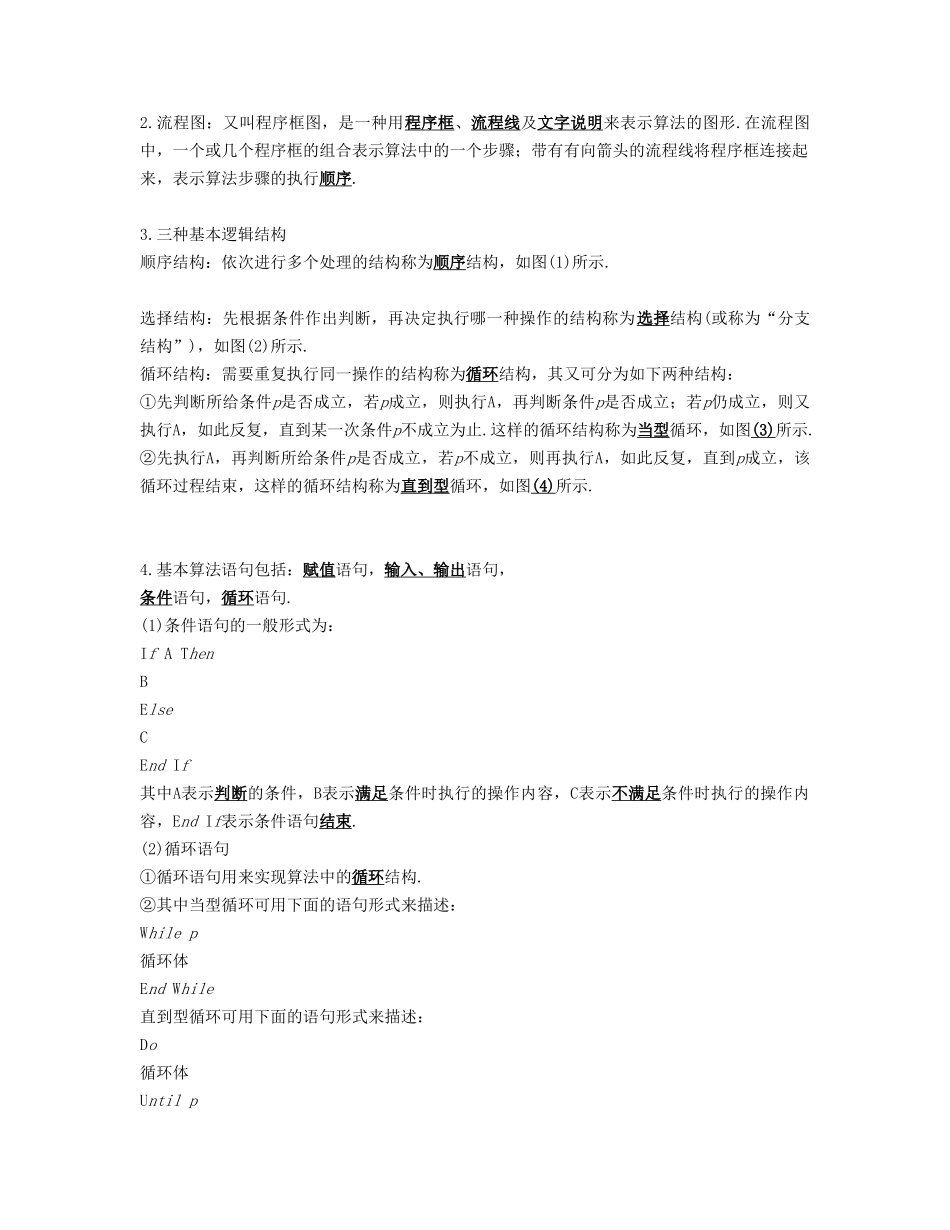 （江苏专用）高考数学大一轮复习 第十二章 算法、统计与概率 第65课 算法 文-人教版高三全册数学试题_第3页