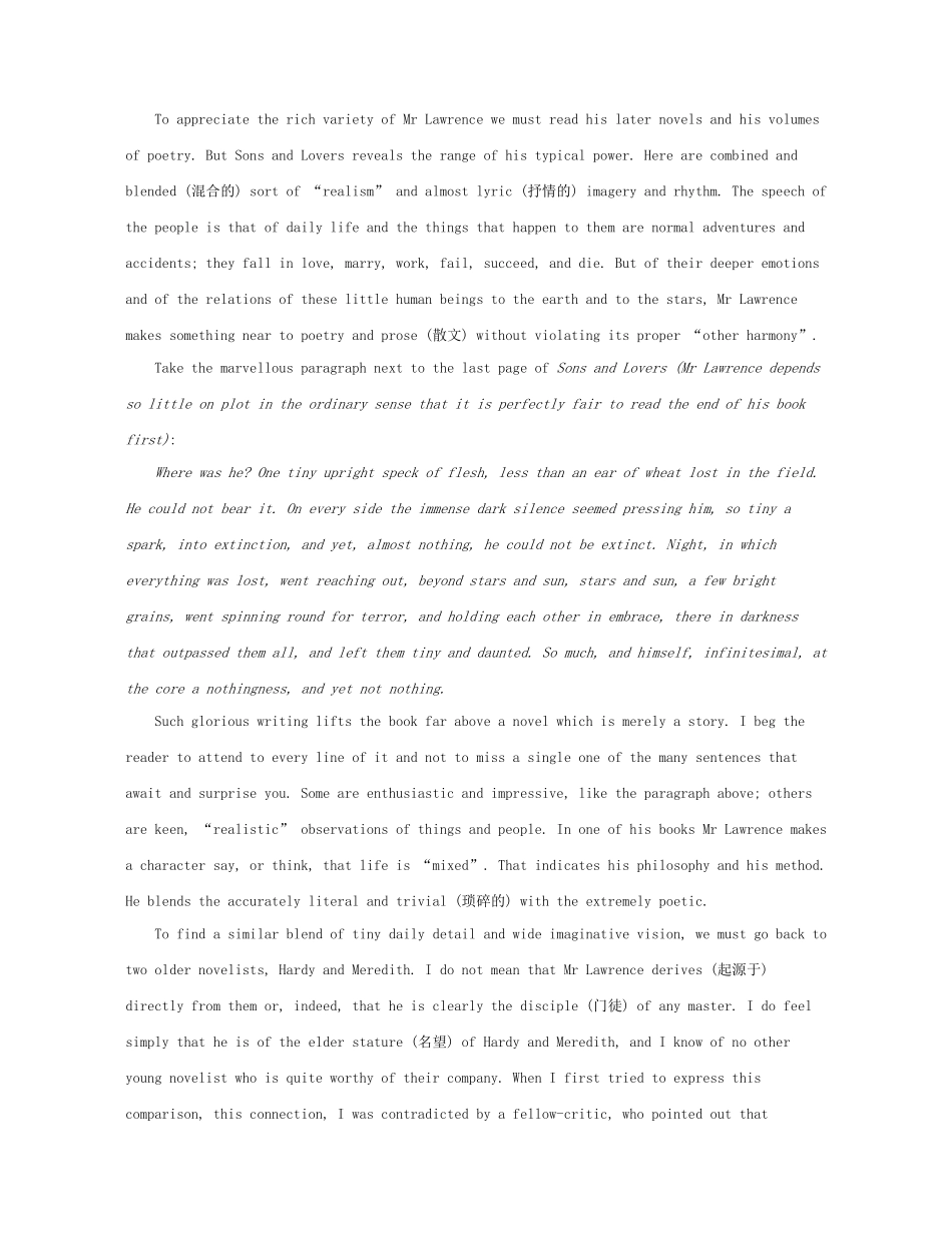 （江苏专用）高考英语 冲刺提分 模拟组合练四（2）（含解析）-人教版高三英语试题_第3页