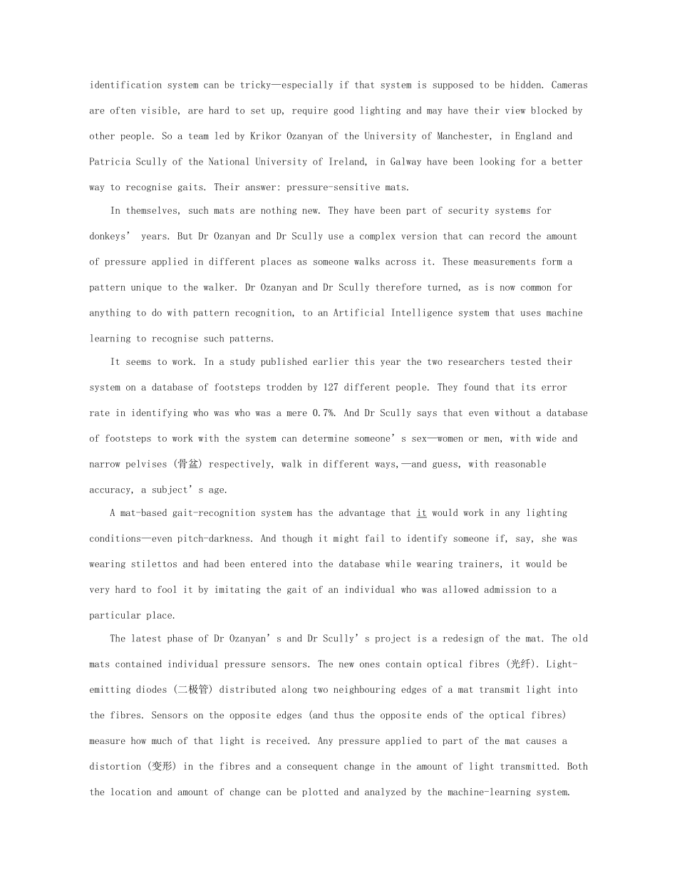 （江苏专用）高考英语 冲刺提分 模拟组合练一（2）（含解析）-人教版高三英语试题_第3页