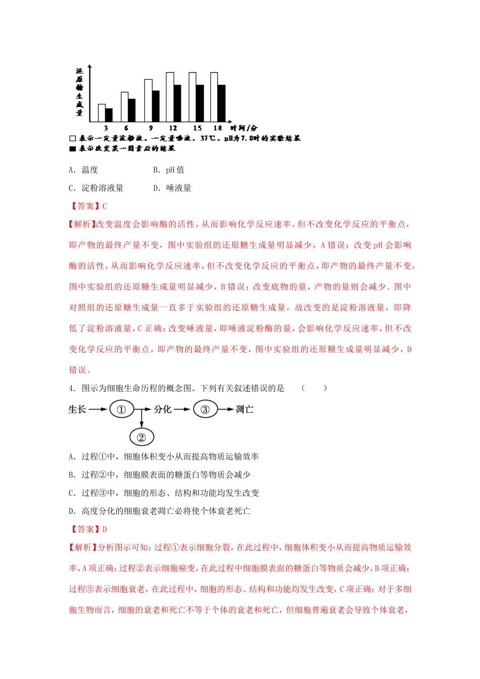 （江苏卷）高考生物冲刺卷06-人教版高三生物试题_第2页