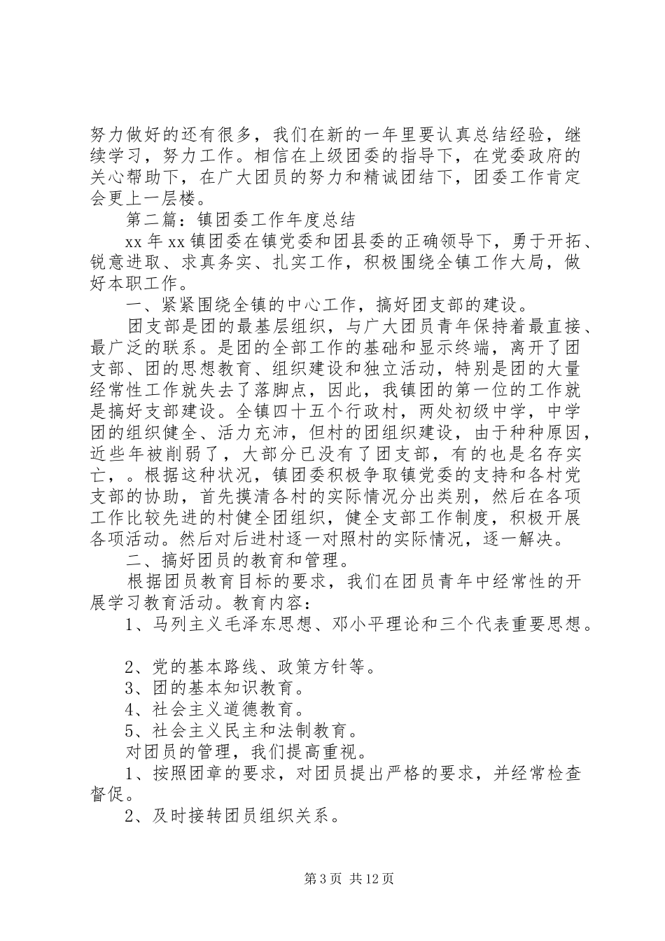 2024年乡镇团委终总结_第3页