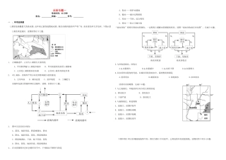 （衡水万卷）高三地理二轮复习 周测卷六 水体专题一（含解析）-人教版高三地理试题
