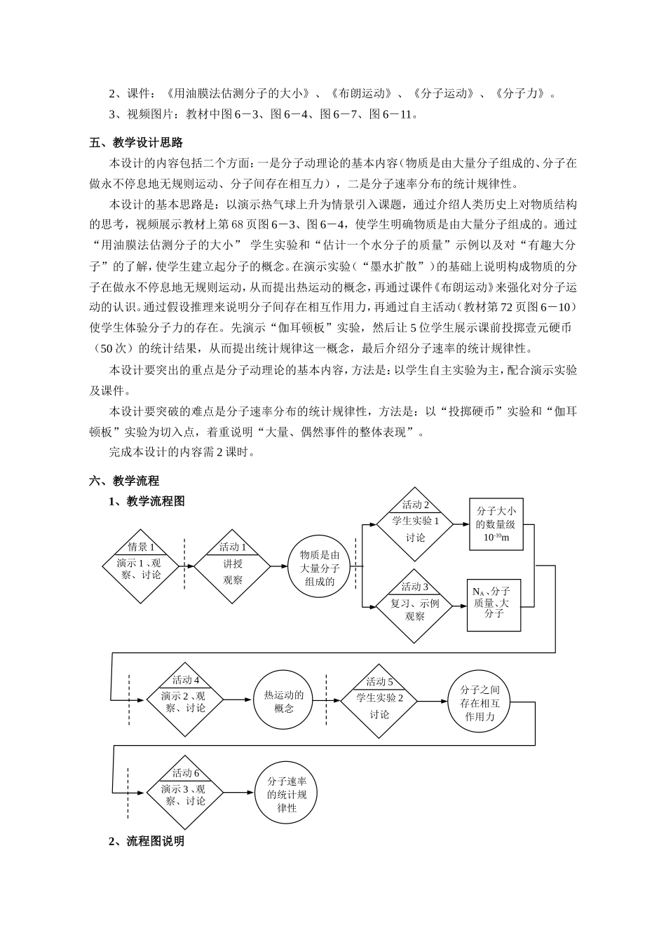 （精品）上海市高一物理学科二期课改第六章A 分子 阿伏伽德罗数（教研员写）上科版_第3页