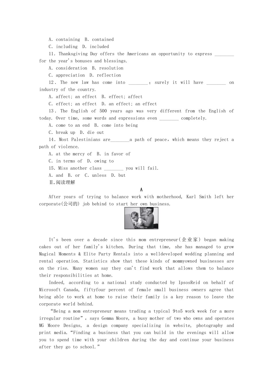 （福建专用）高考英语一轮复习方案 作业手册（9） Unit 4 Wildlife protection Word（含解析） 新人教版必修2_第2页