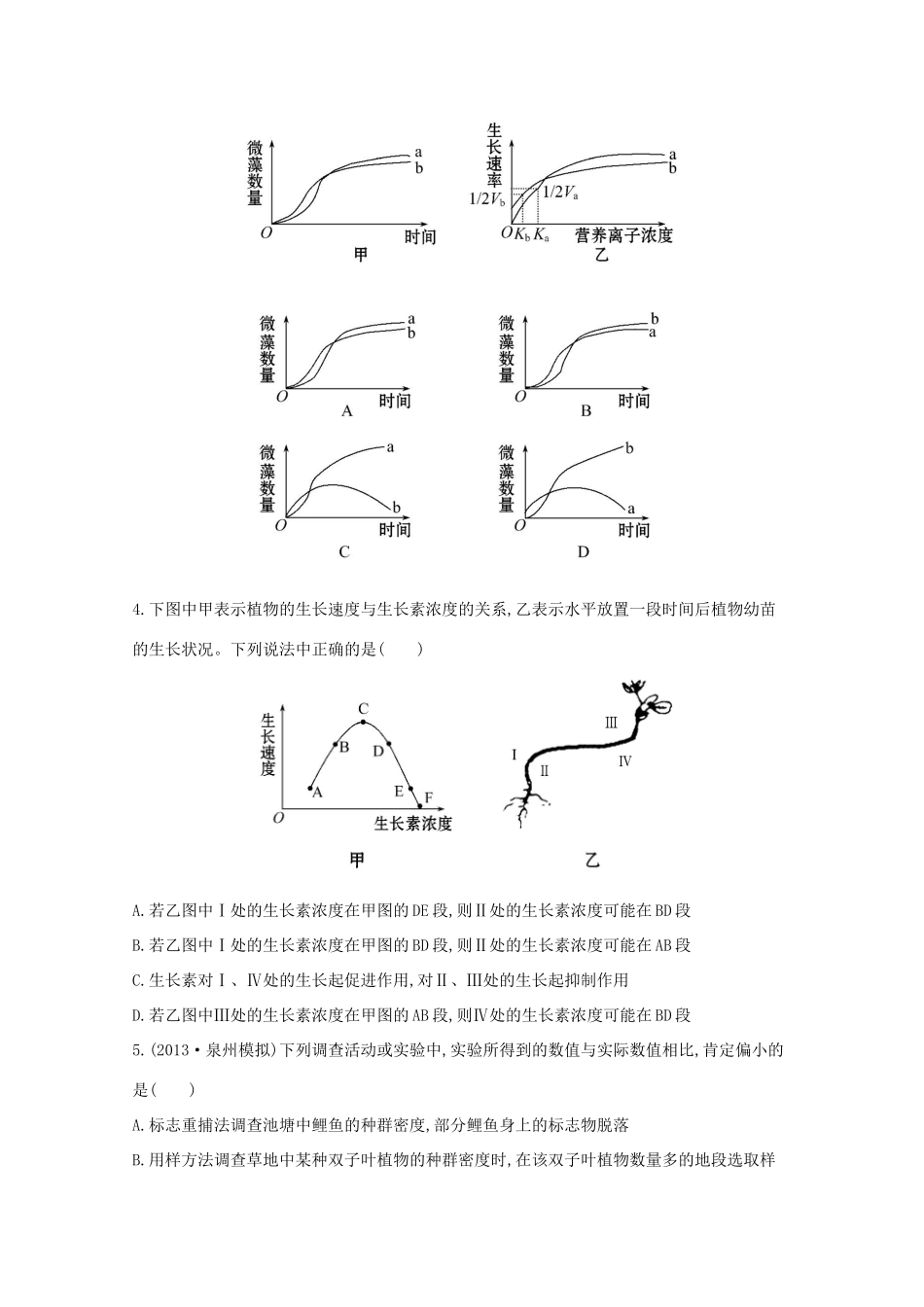 （福建专用）高中生物 单元评估检测（九） _第2页
