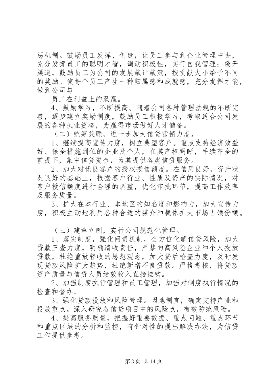 2024年小贷公司年终总结_第3页