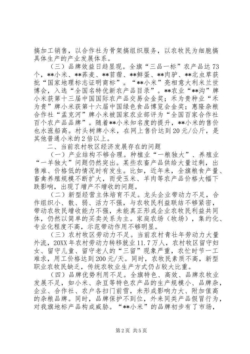 2024年小康路上农村牧区经济发展的思考_第2页