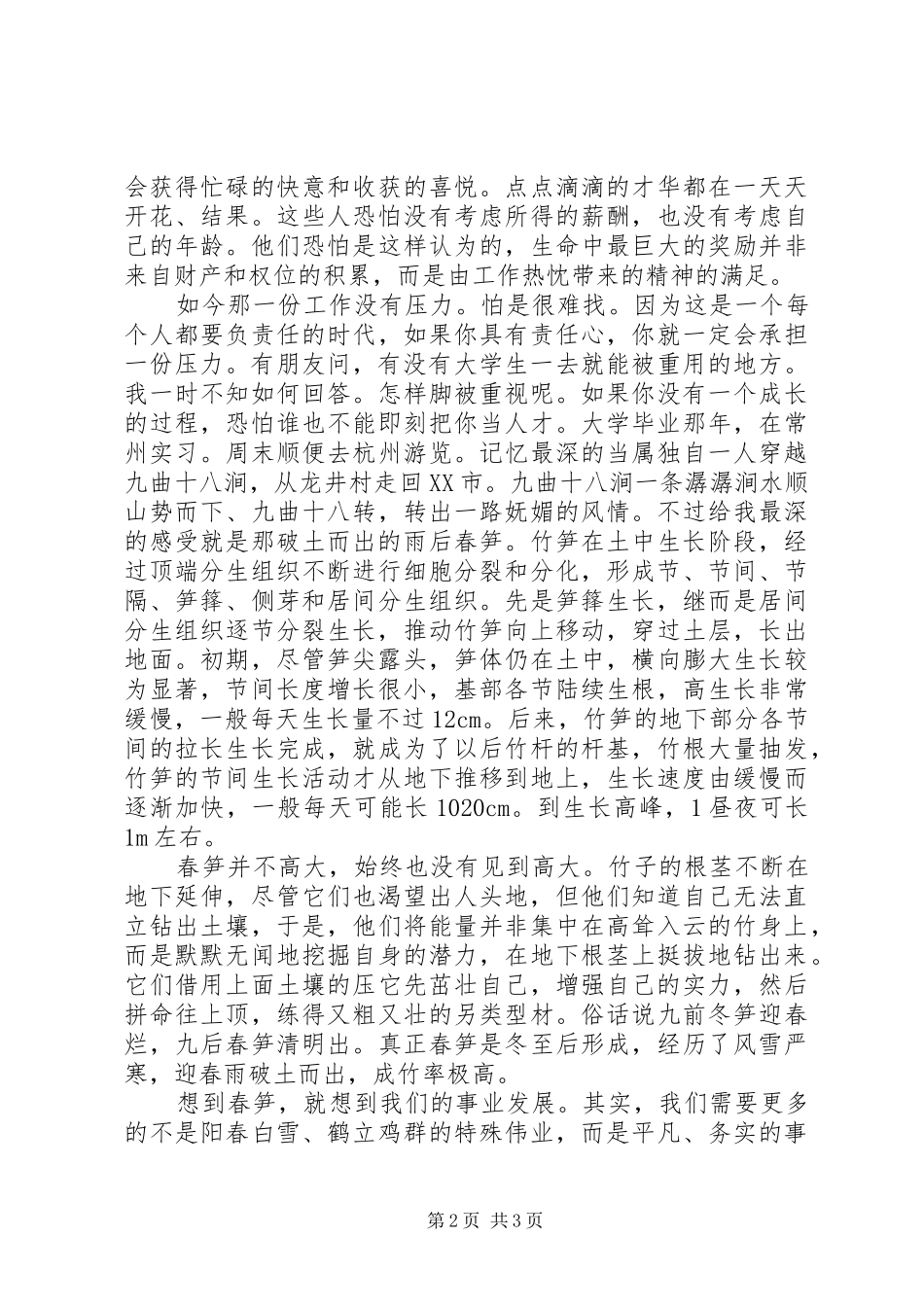 2024年怎样看待一份工作_第2页