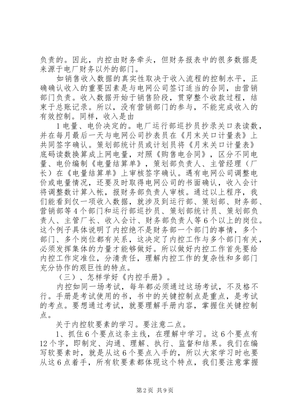 2024年怎样做好内控工作_第2页