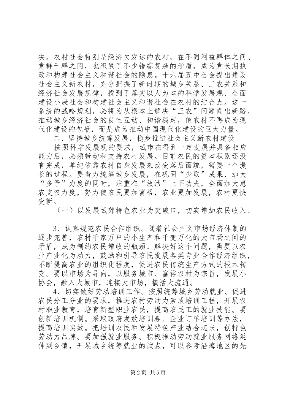 2024年扎实稳妥推进社会主义新农村建设_第2页