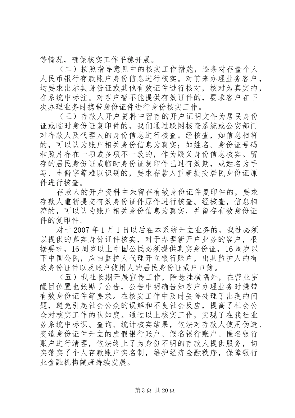 2024年账户核实自查报告_第3页