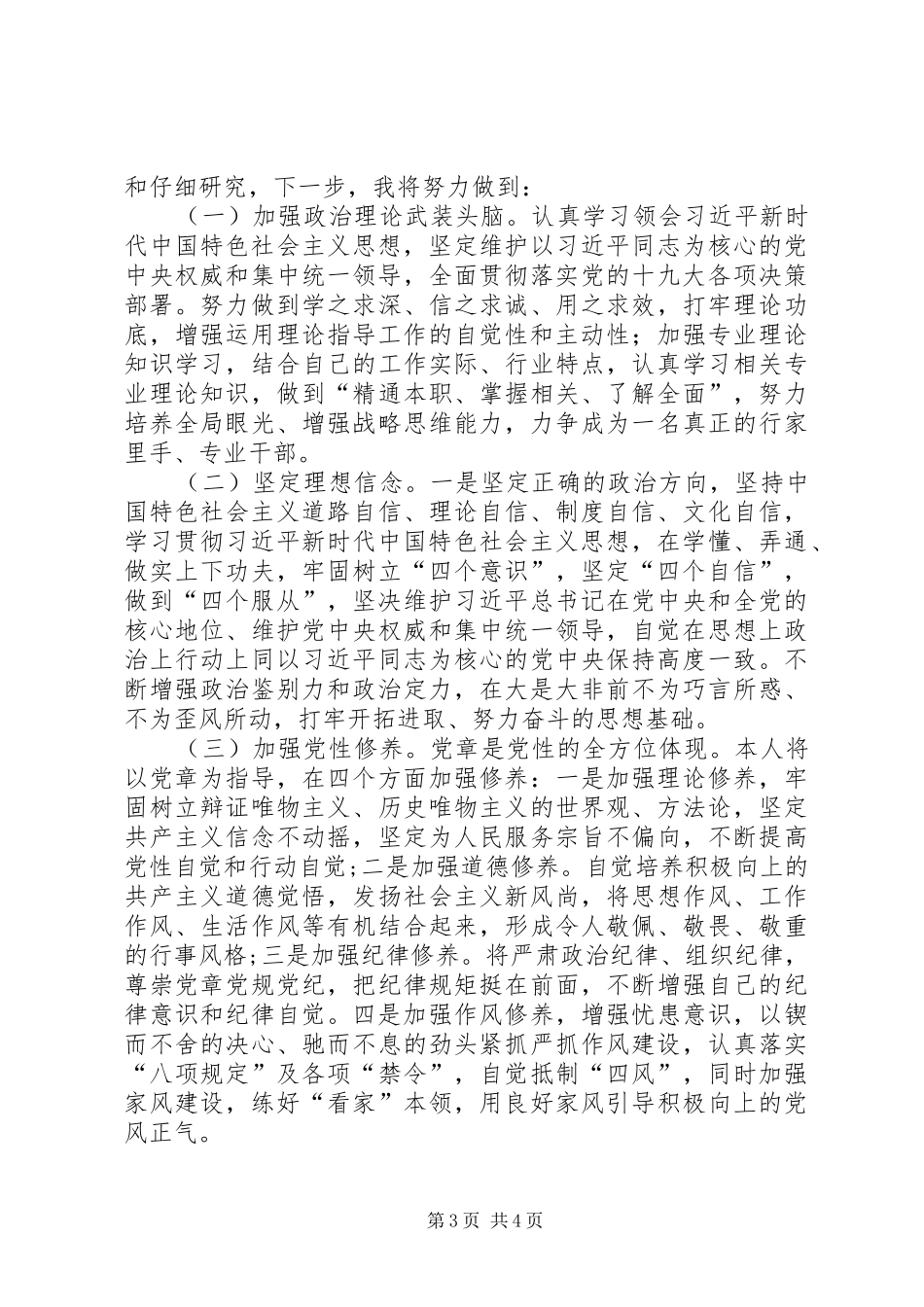 2024年找准问题精准发力党员整改措施_第3页