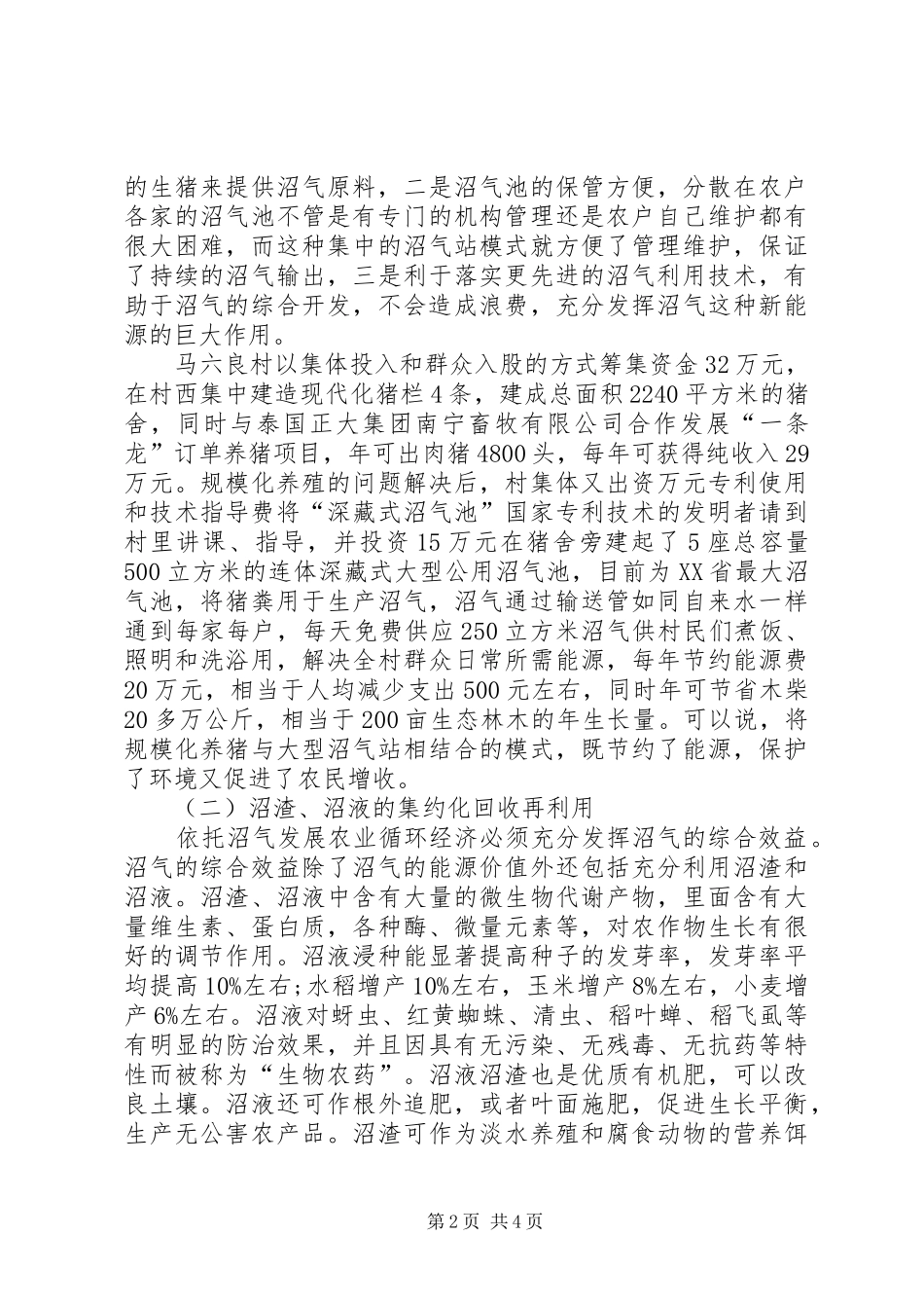 2024年小议农业循环经济建设经验以及发展决策_第2页