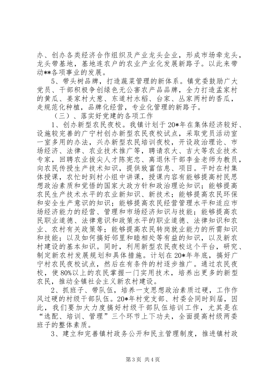 2024年镇政府工作思路_第3页