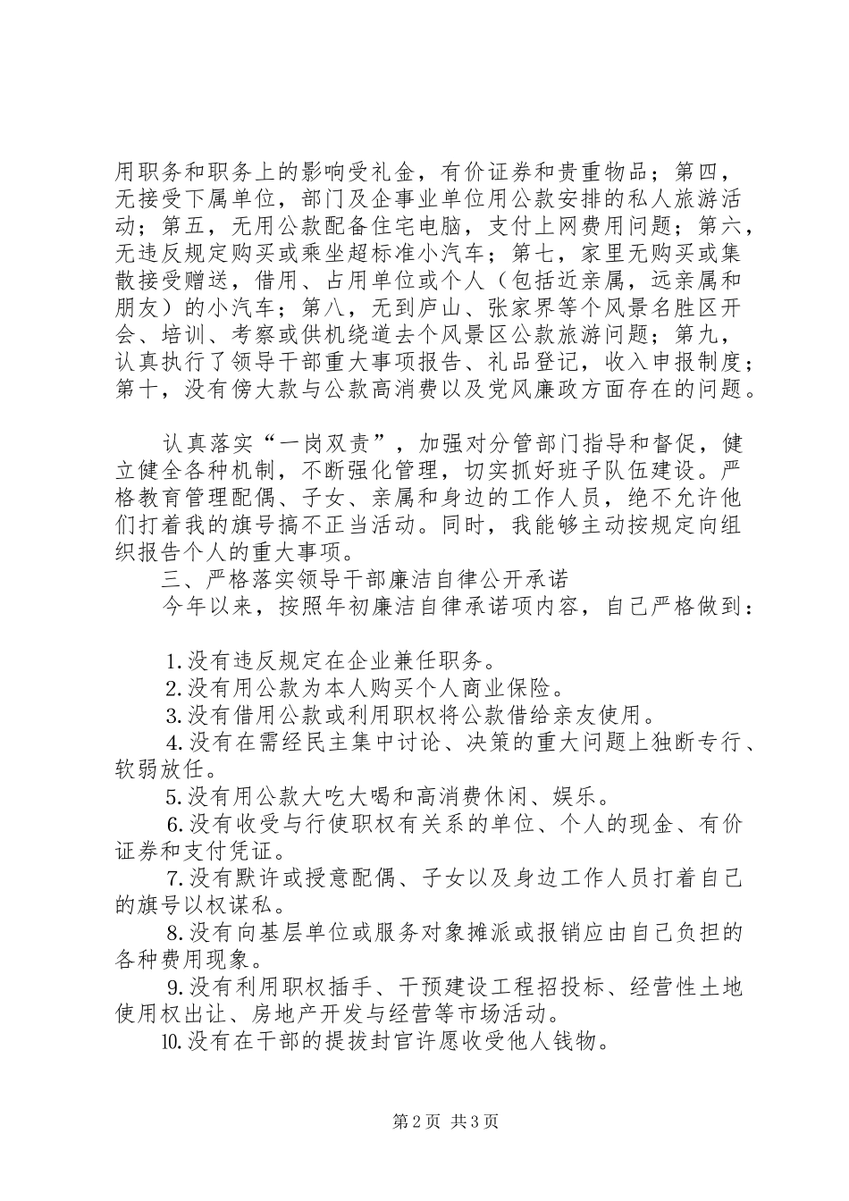 2024年政府常务副区长述廉报告_第2页