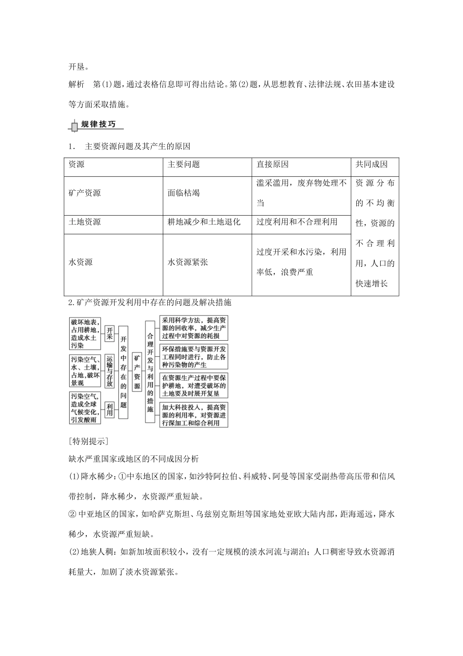 高考地理二轮 考前三个月 环境保护选修6_第2页
