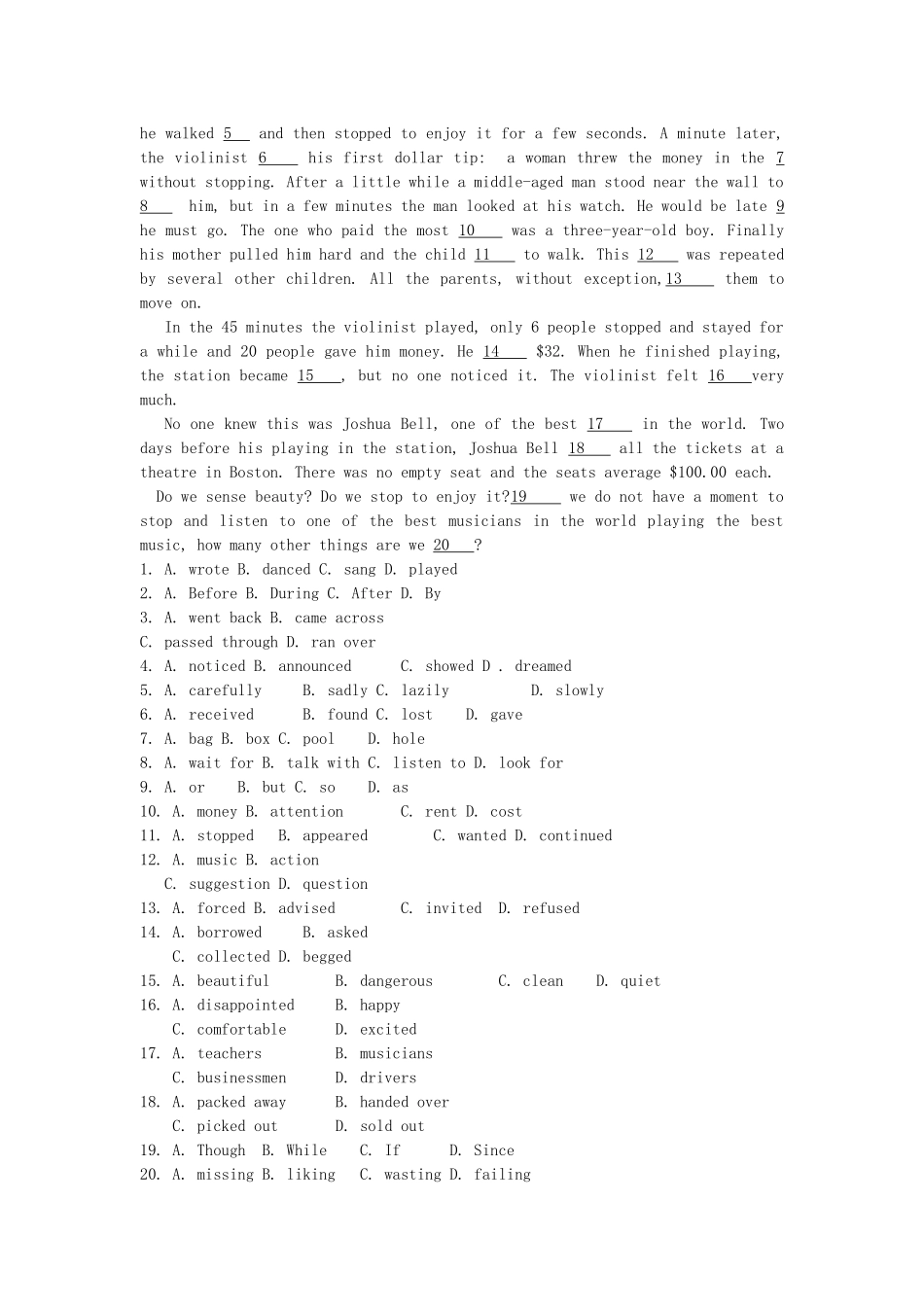 高考英语一轮复习巩固提升 Module 1 Our Body and Healthy Habits详细解析 外研版必修2_第3页