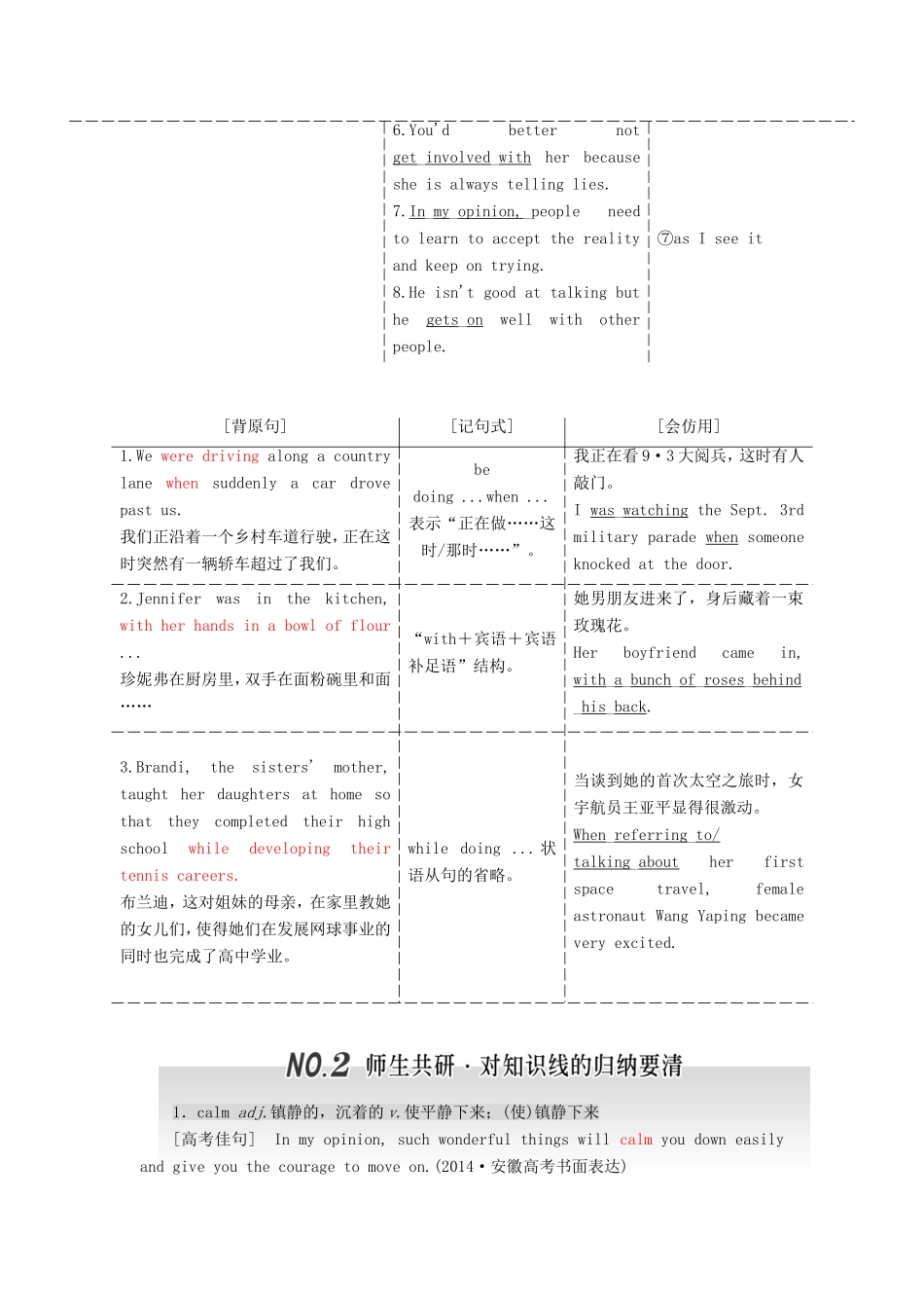 高考英语一轮复习 Unit 2 Heroes 北师大版必修1-北师大版高三必修1英语试题_第3页