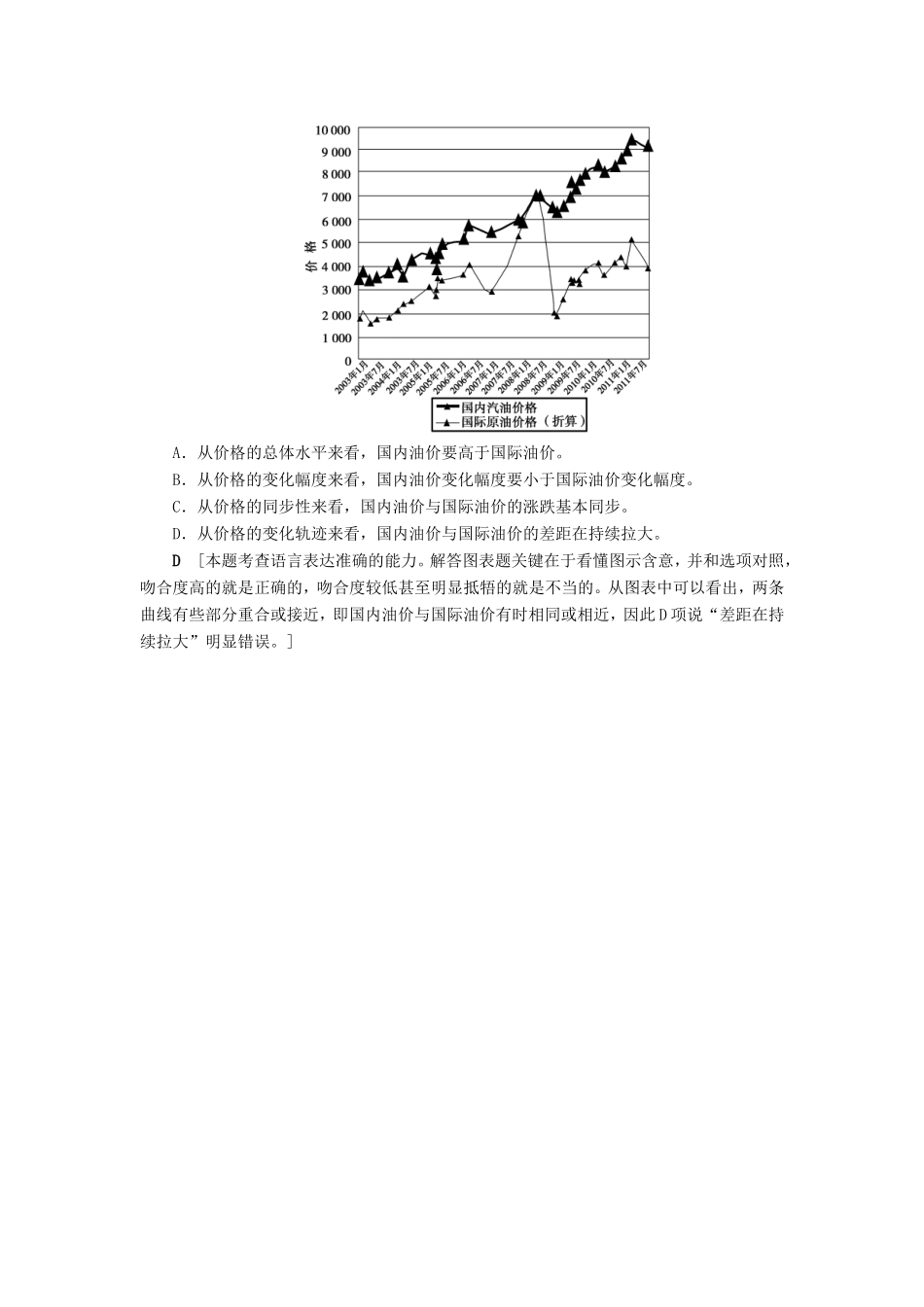 （江苏专版）高考语文二轮复习与策略 高考第1大题 语言文字运用 语言文字运用专题卷3-人教版高三语文试题_第3页