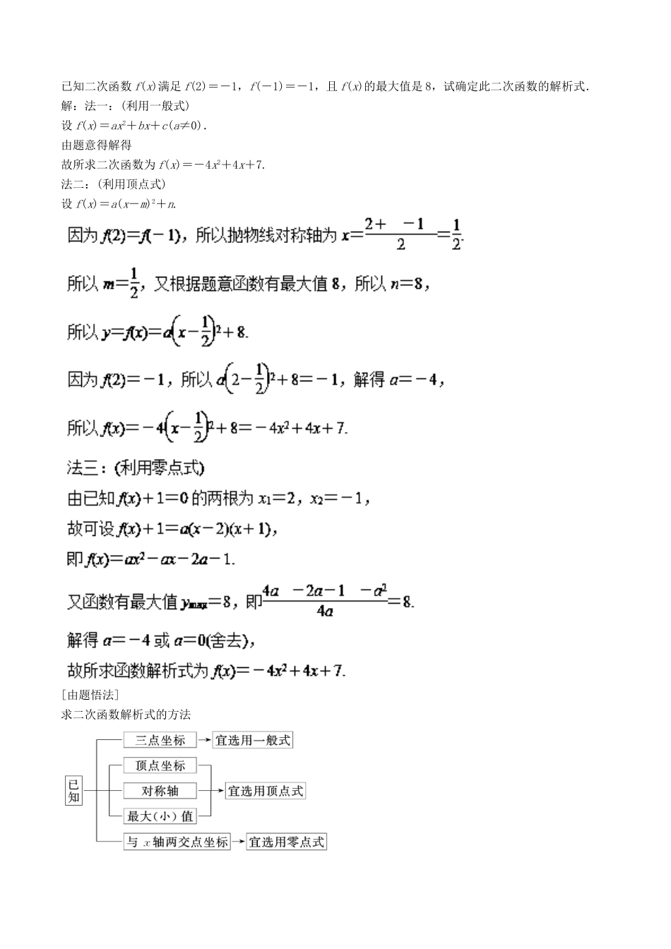 高考数学一轮复习 专题2.5 二次函数与幂函数（讲）-人教版高三数学试题_第3页