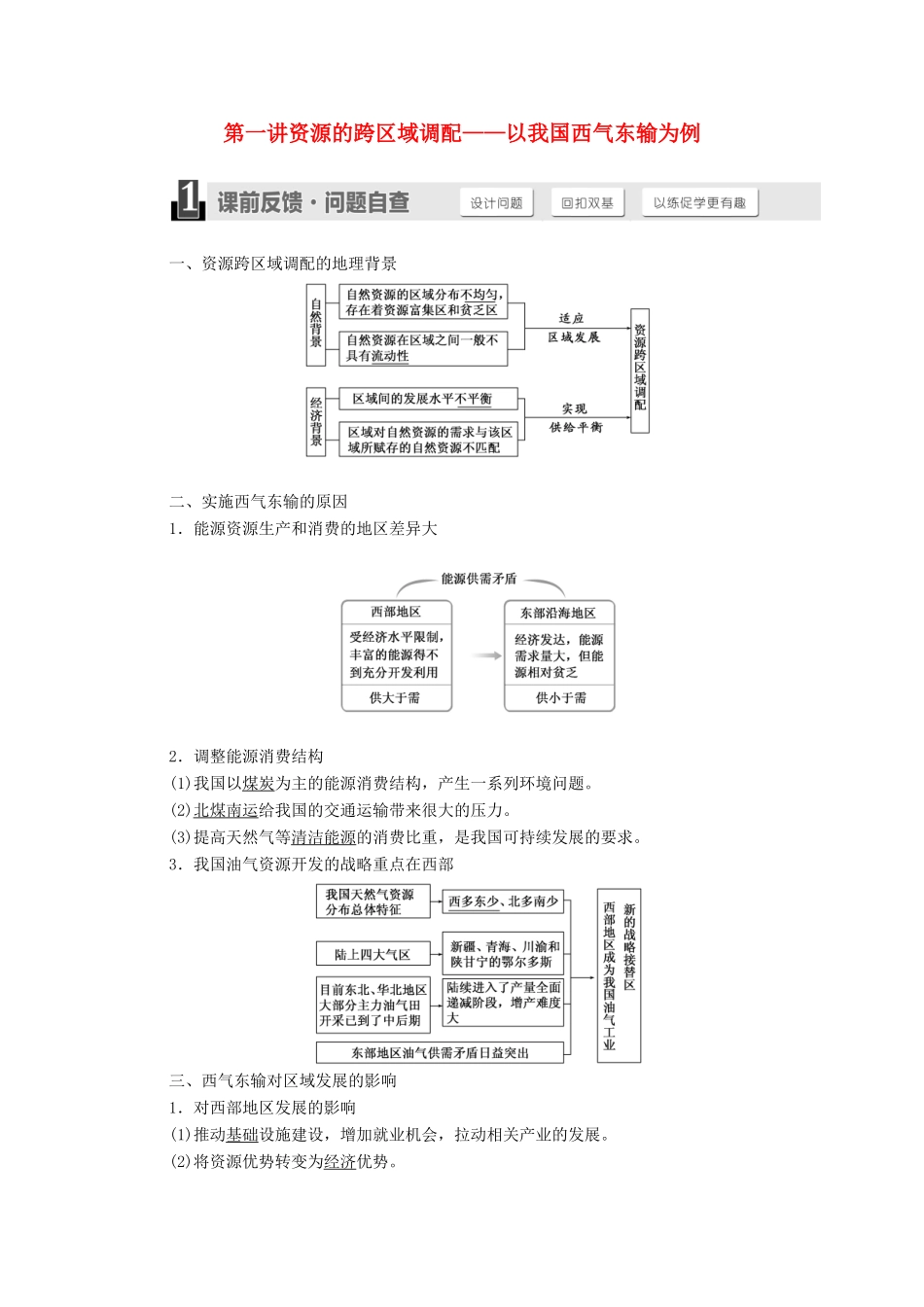 高考地理一轮复习 第十六章 区际联系与区域协调发展-人教版高三全册地理试题_第1页