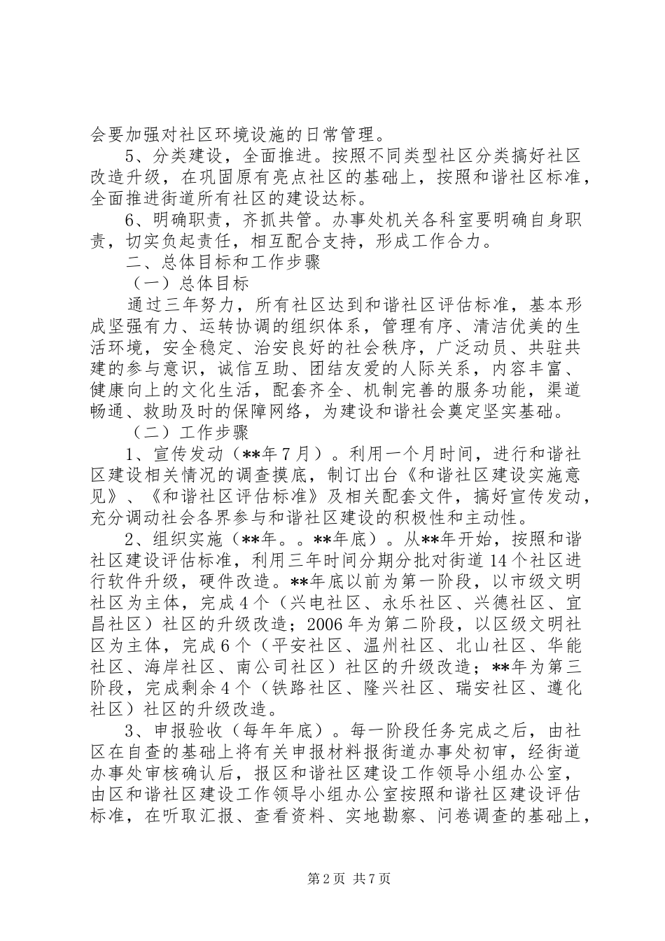 2024年建设和谐社区工作意见_第2页