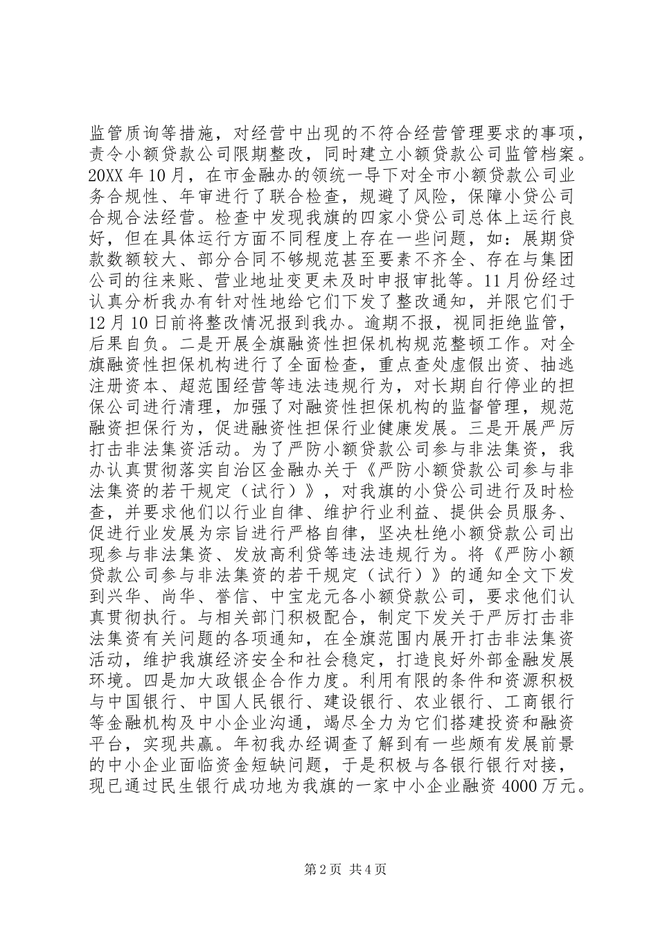 2024年金融办工作汇报_第2页