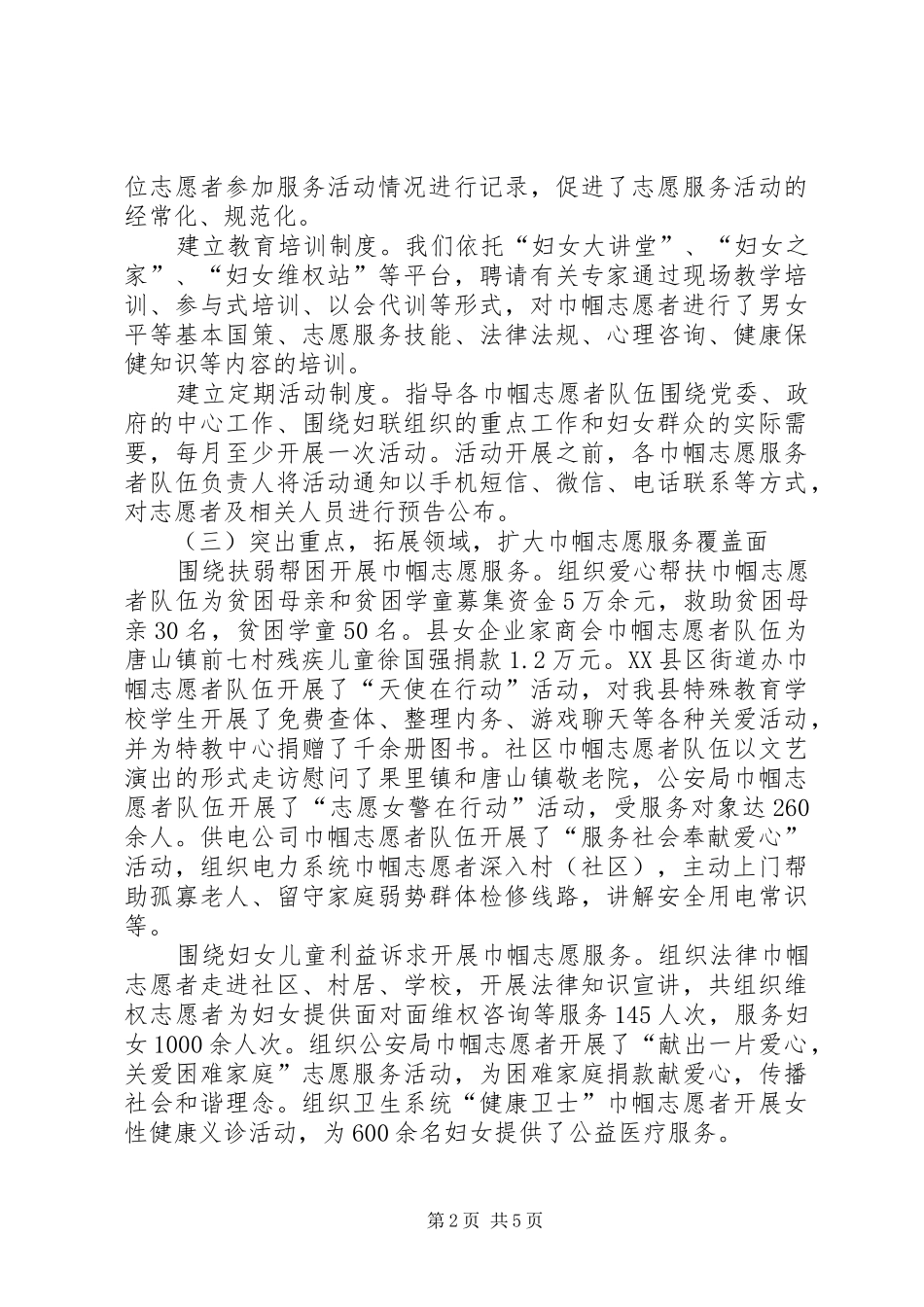 2024年志愿服务队伍建设调研报告_第2页