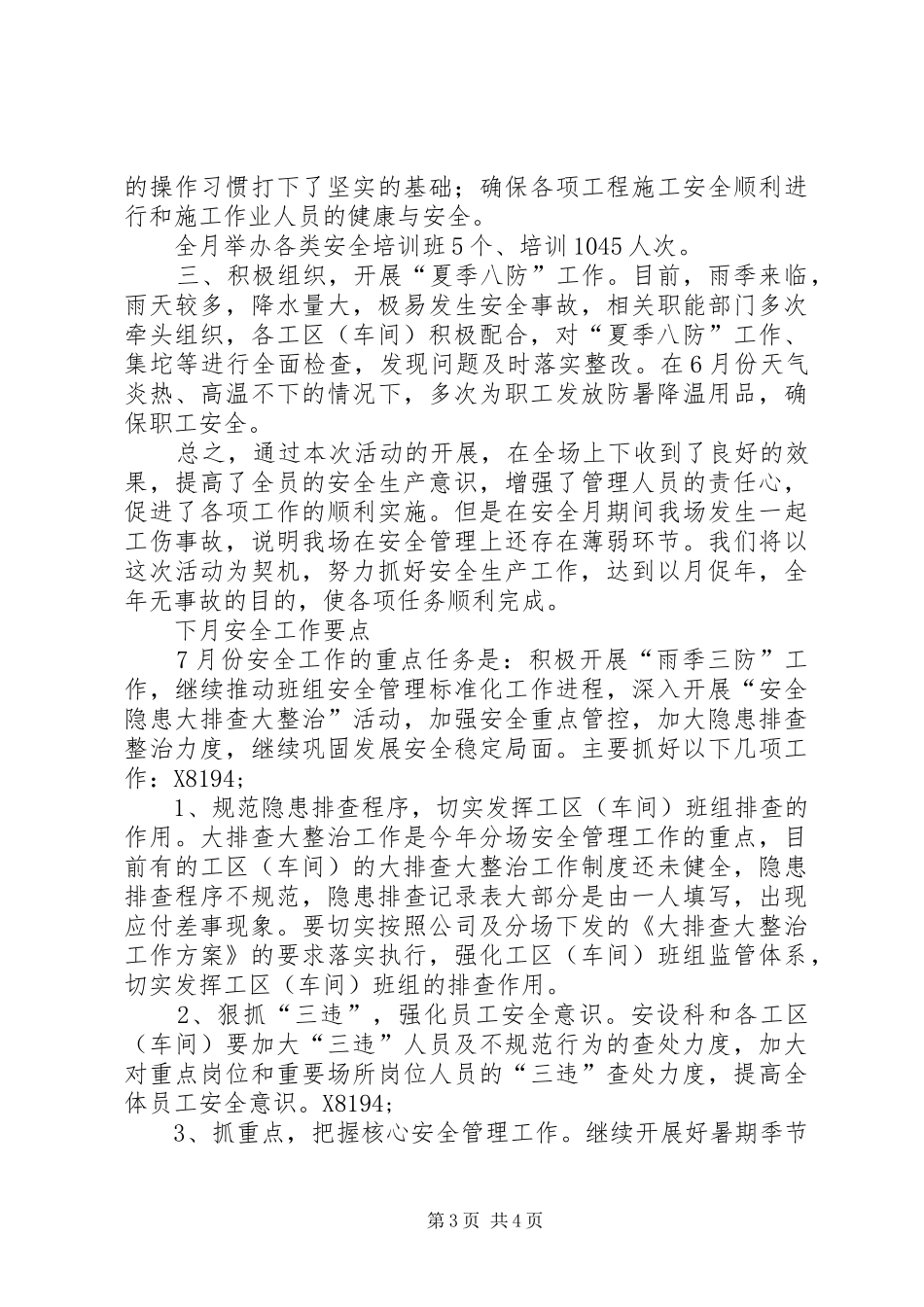 2024年制盐场安全生产工作总结_第3页