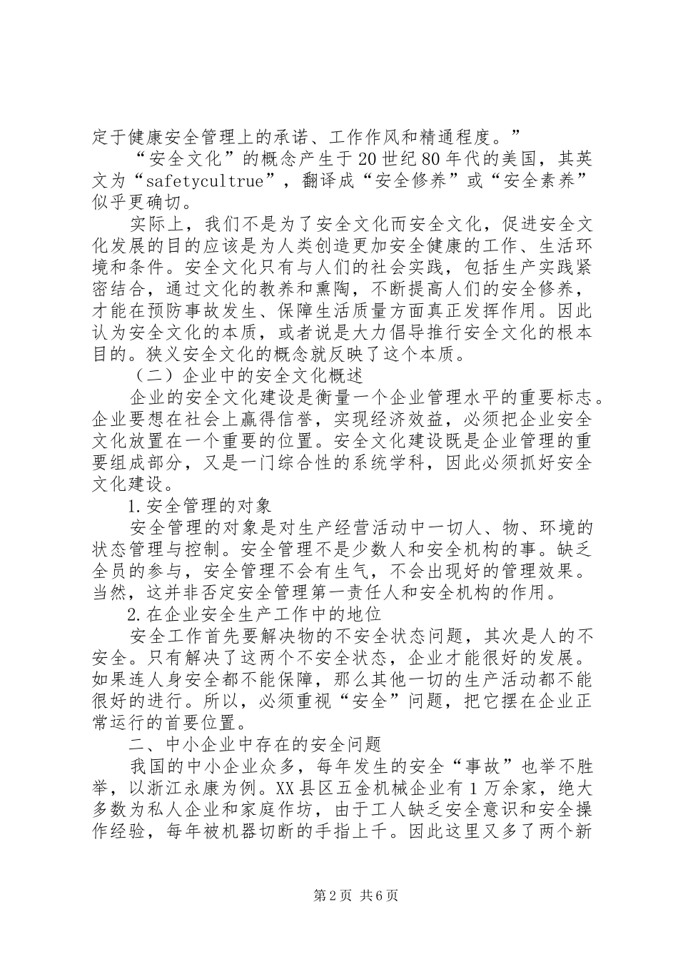 2024年制造业中小企业安全文化研究_第2页