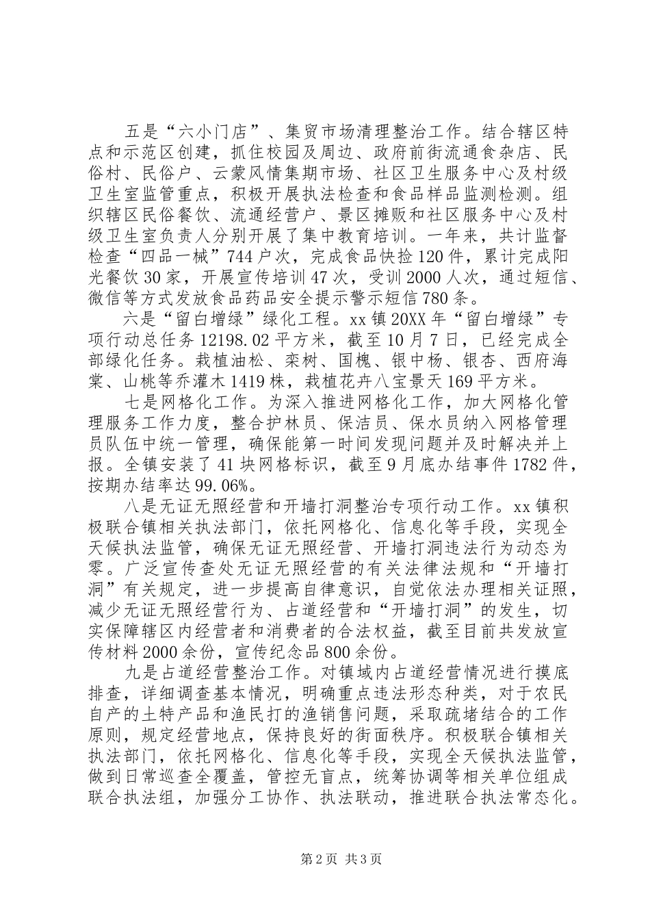 2024年乡镇疏整促年终总结范文_第2页