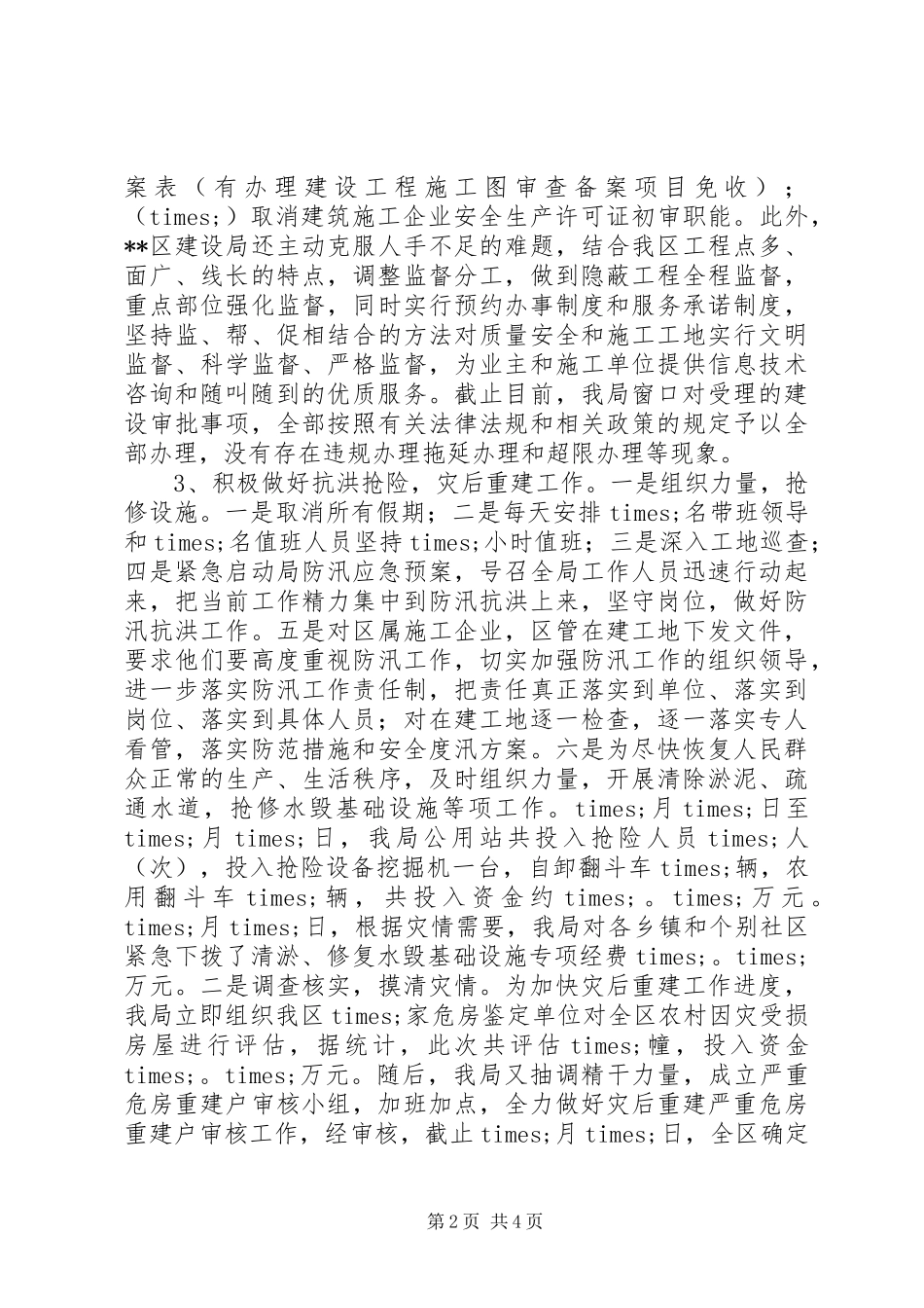 2024年治庸治懒专项工作自查自纠情况汇报_第2页