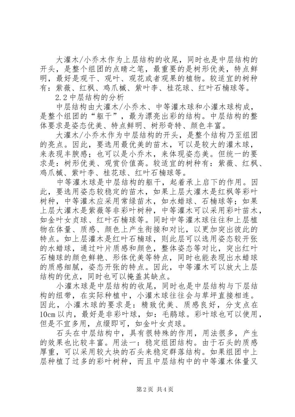2024年小区组团植物配置的一些心得体会_第2页