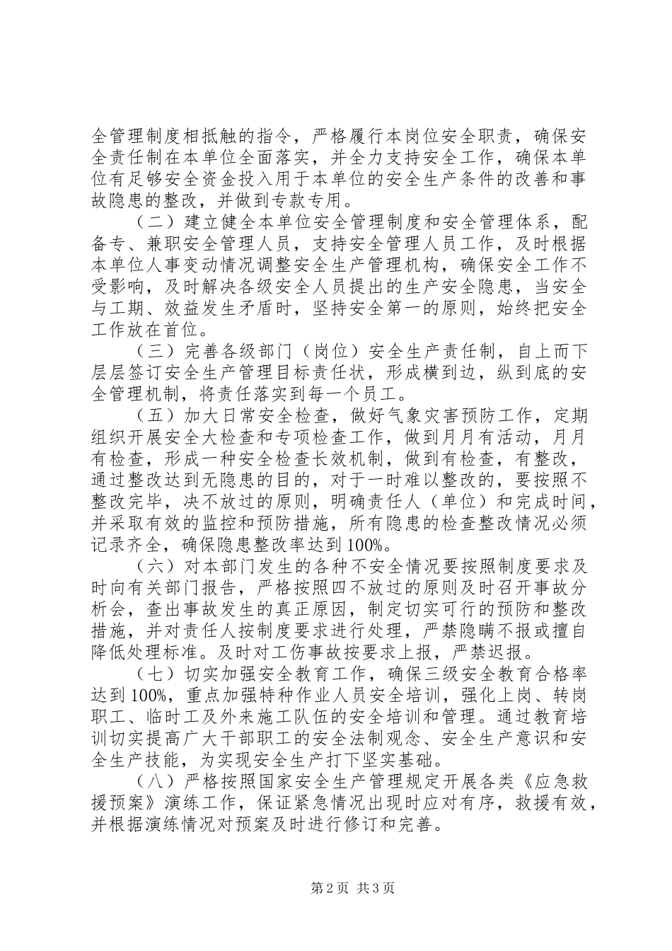 2024年责任状格式范文_第2页