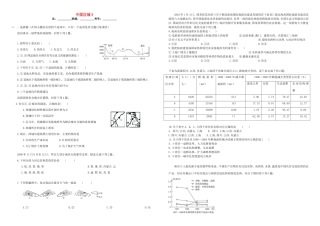 （衡水万卷）高三地理二轮复习 作业卷三十七 中国区域3（含解析）-人教版高三地理试题