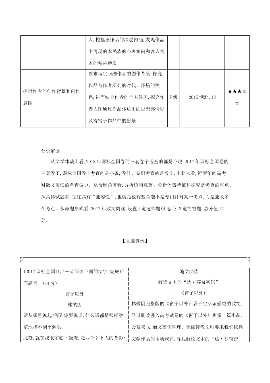 （课标专用 5年高考3年模拟A版）高考语文 专题十三 文学类文本阅读 散文试题-人教版高三语文试题_第2页