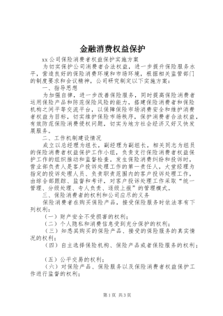 2024年金融消费权益保护