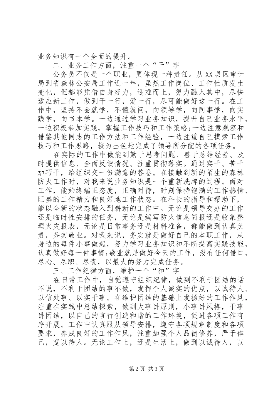 2024年晋升的工作总结报告范文_第2页
